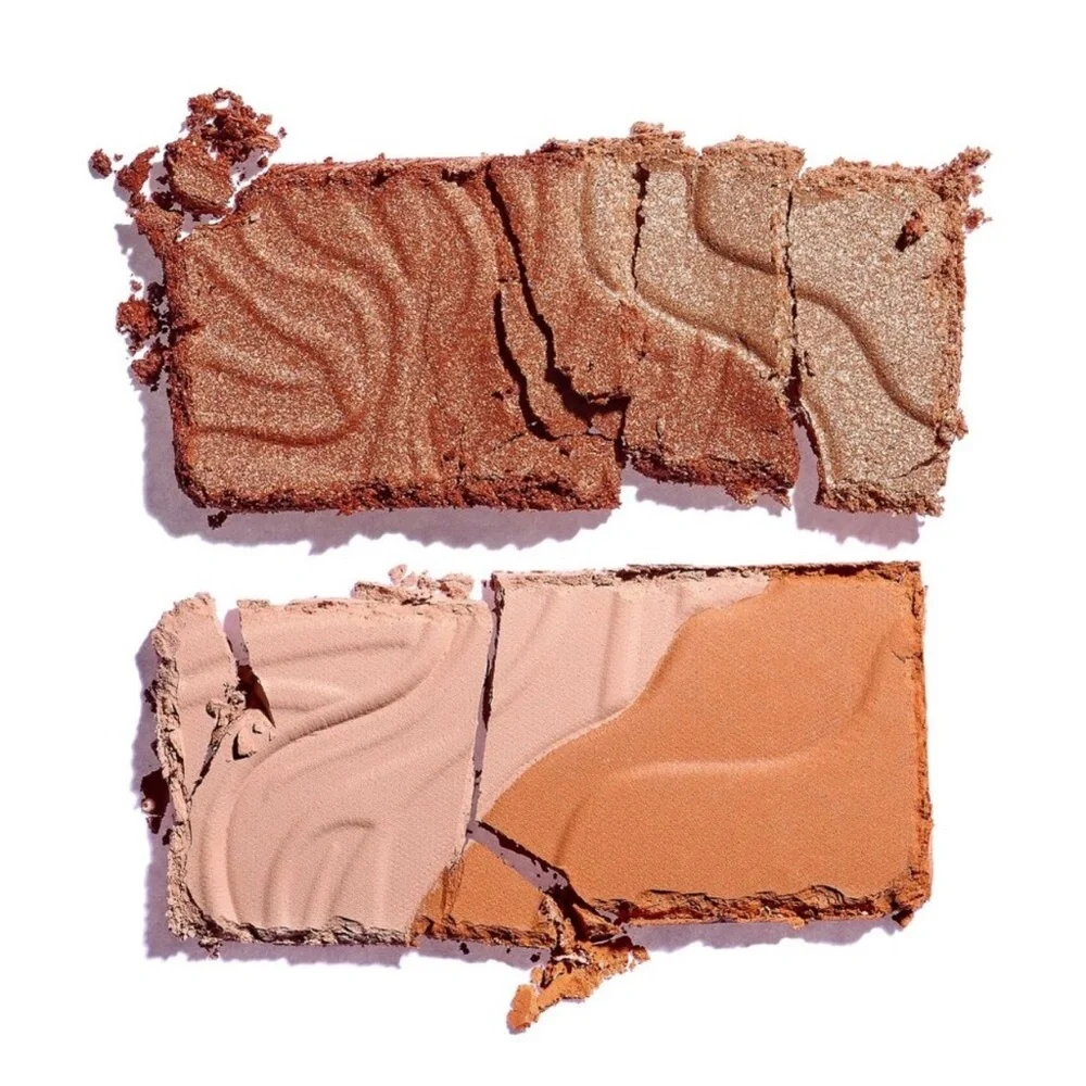 New Lottie London Treasure Map Glow Brick Eyeshadow Palette -